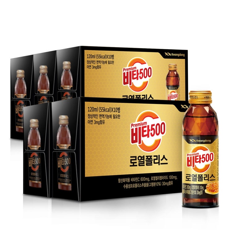 핵가성비 좋은 광동 비타 500 로열폴리스, 120ml, 50개(로켓배송) 좋아요 핵가성비 좋은 광동 비타 500 로열폴리스, 120ml, 50개(로켓배송) 좋아요