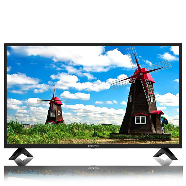  스마트뷰 FHD 109cm TV J43PE, 스탠드형, 자가설치
