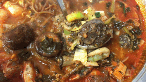 피코크 고수의 맛집 리북방 순대전골 / 슬쌍디아빠