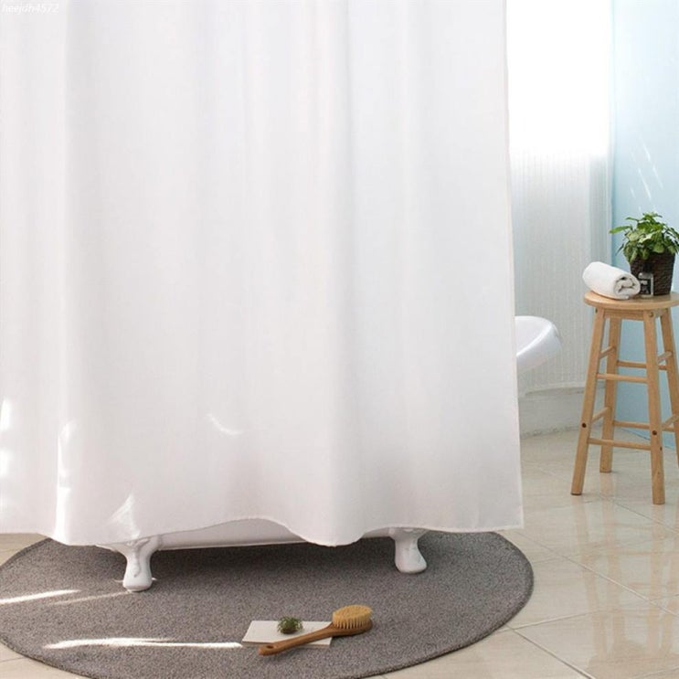  [대박할인] 원세븐나인 솔리드 베이직 샤워커튼 화이트 1800 x 1800 mm 19,230 원 49% 할인~*
