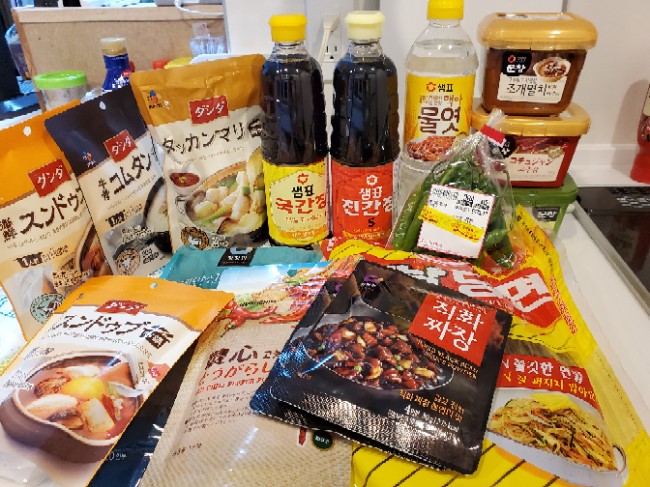  일본생활 :) 신오쿠보 한인마트 장터에서 한국식재료 구입