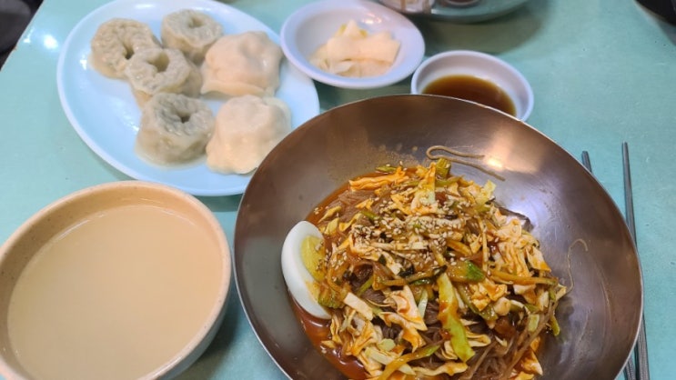  의정부제일시장냉면맛집조원냉면