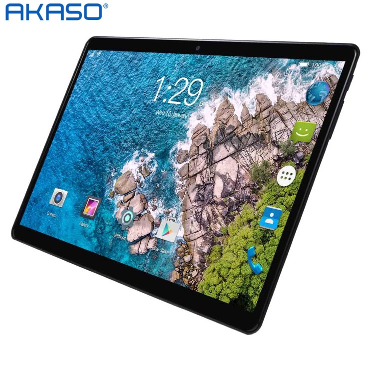  인기있는 아카소 2021년 10.1 인치 Wi-Fi 2G+32G(확장 128G) 멀티미디어 태블릿 PC, 검정, P30 추천합니다