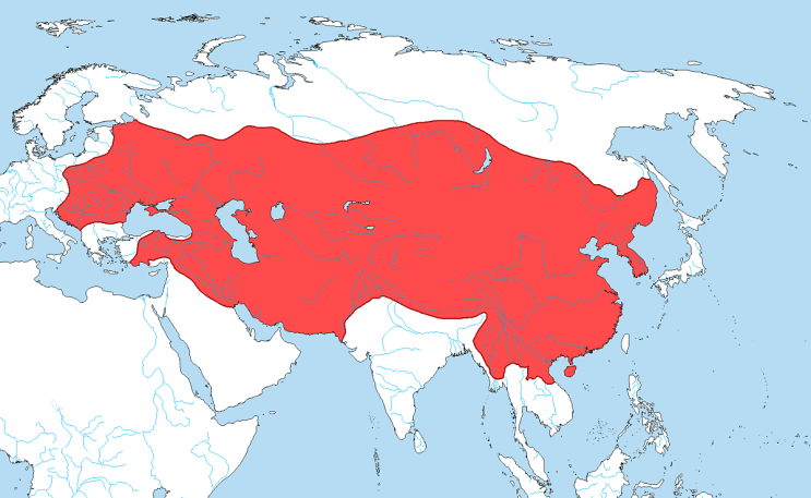 현재 몽골족 및 몽골 문화의 국가 및 자치구                        (몽골국, 네이멍구 자치구, 부랴트/칼미크/투바 공화국)