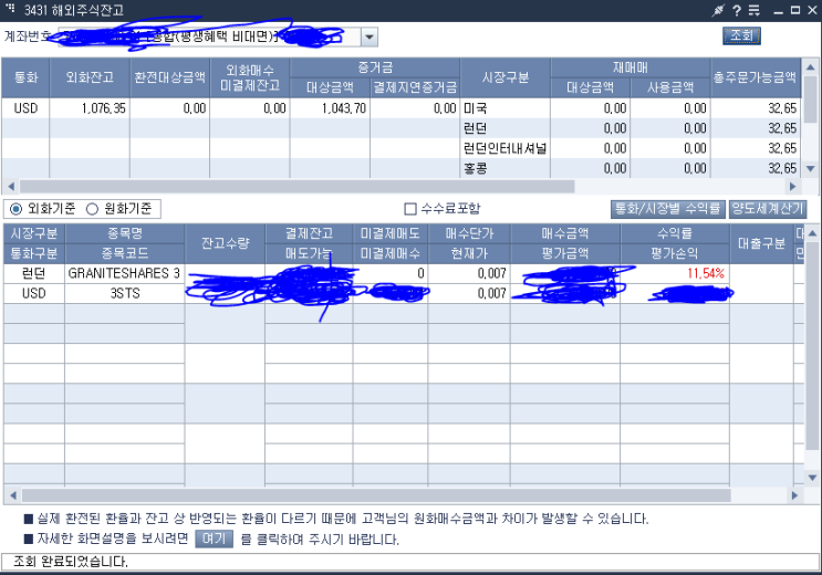  [3STS] 테슬라 3배 숏, 인버스, 풋 ETF 수익률 현황