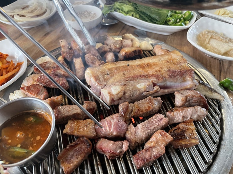  홍대맛집 제주정원 고기집 먹고 또 먹고