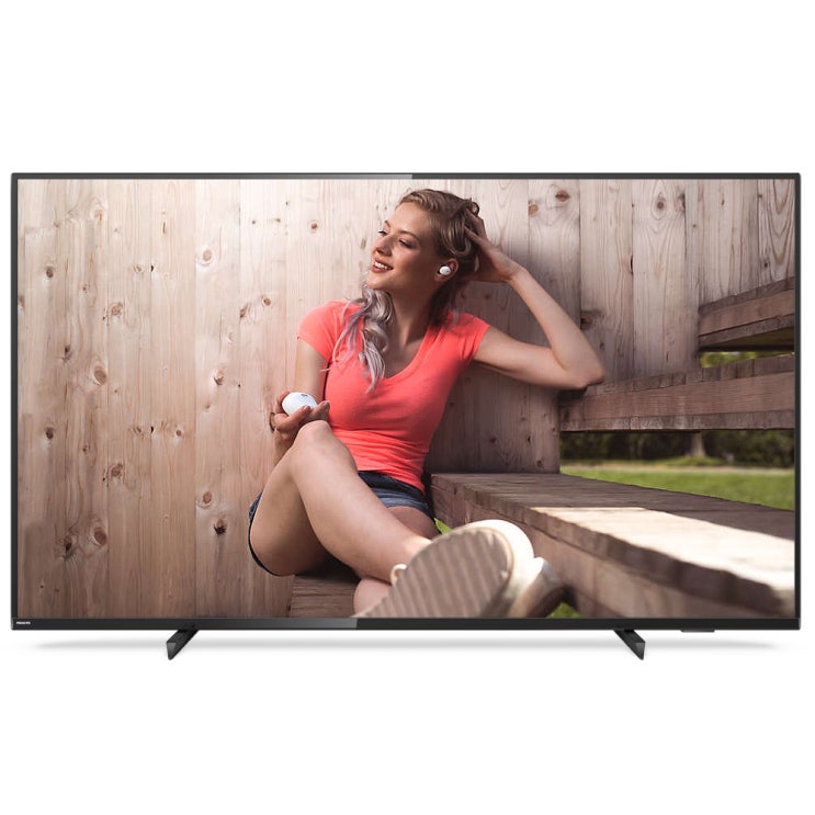 필립스 4K UHD 165cm 스마트 TV 65PUN6784, 스탠드형, 방문설치