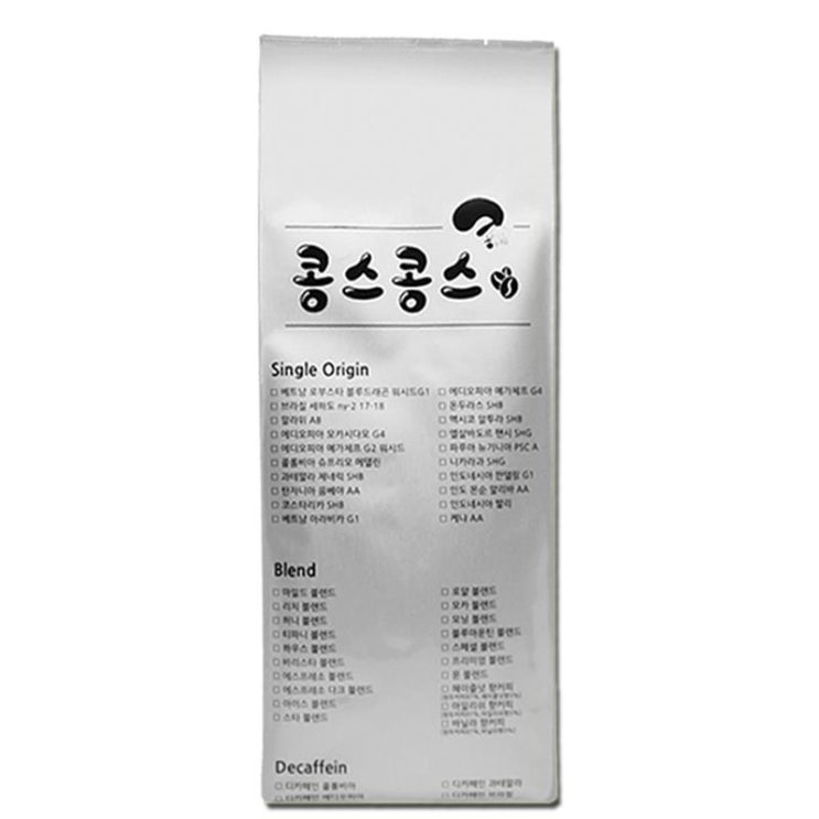  [특가상품] 콩스콩스 베트남 블루드래곤 로부스타 워시드 1kg 7,500 원 