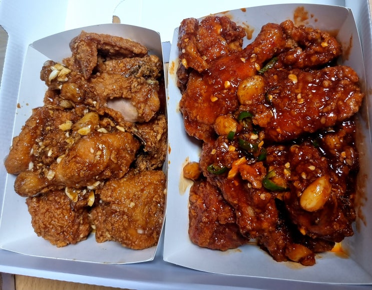  임영웅 티바두마리치킨(알마간&땡초갈릭 메뉴추천)