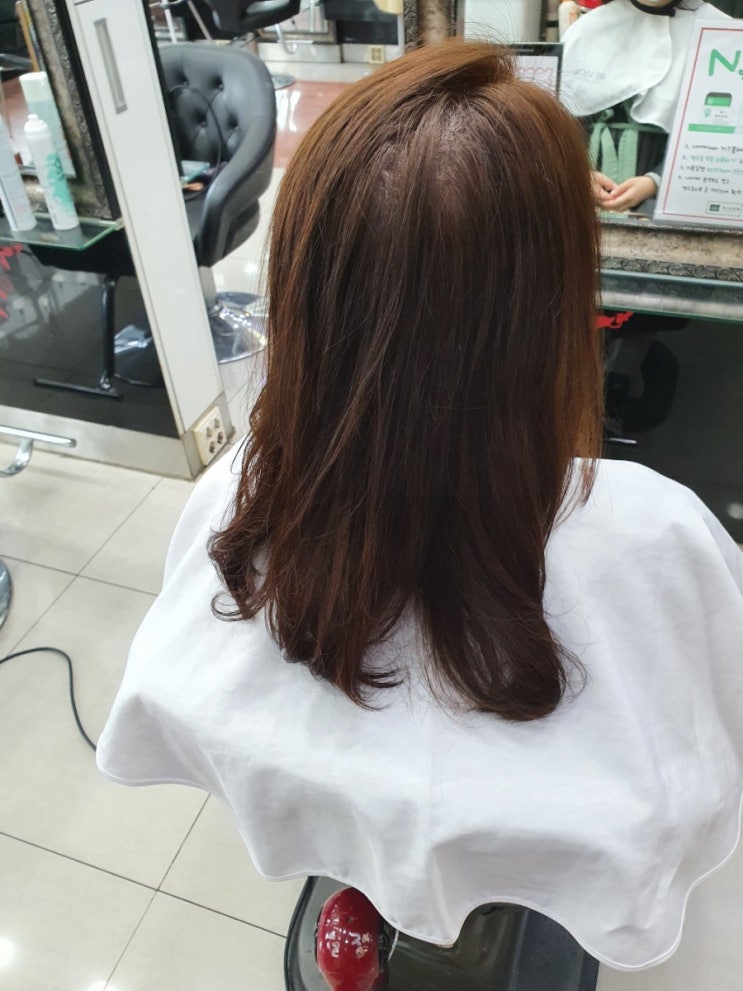  모란역 미용실은 리안헤어 모란점이죠^^ 염색 후기!!
