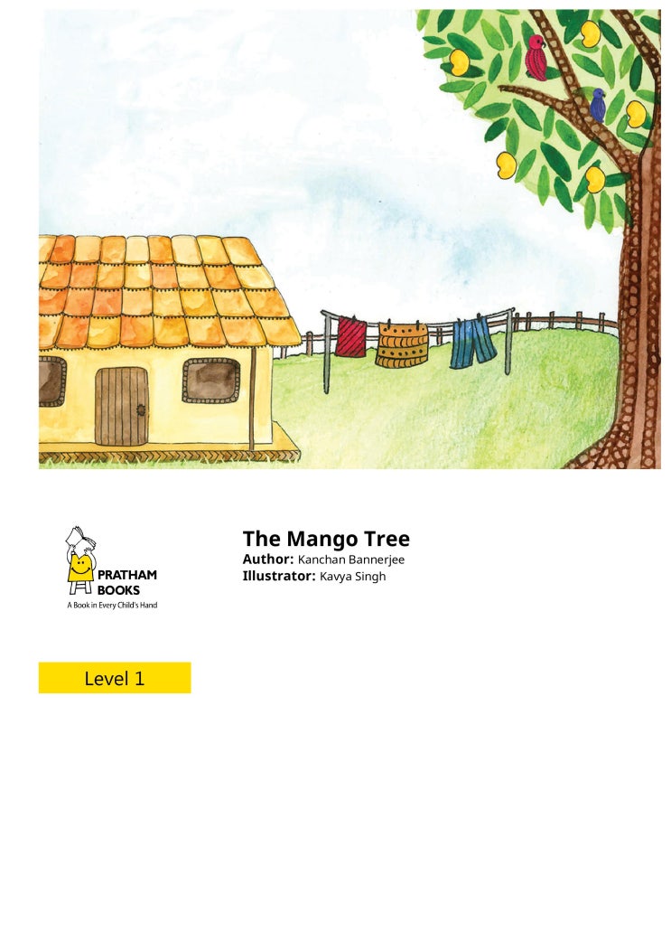 영어그림책 스토리텔링 Level 1 - The Mango Tree