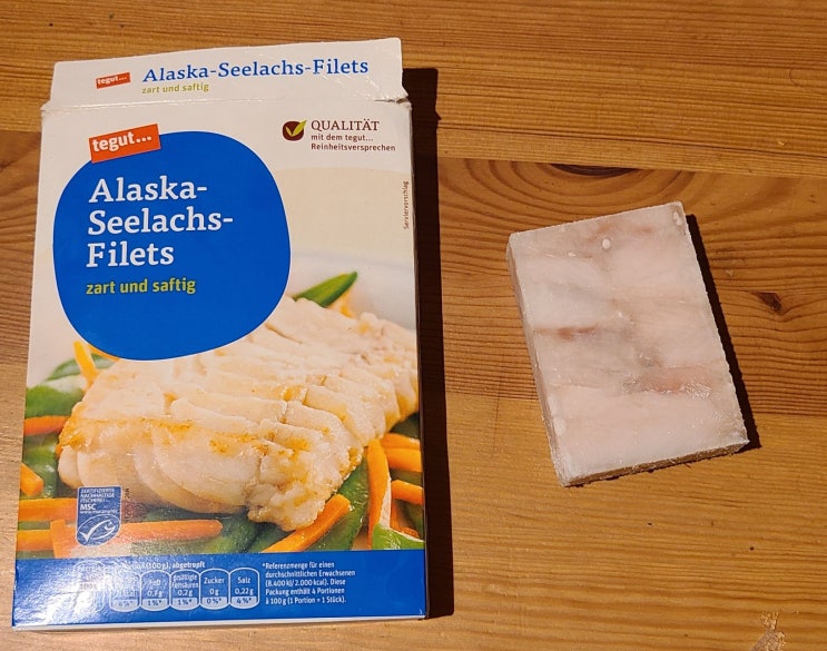 [식품] Tegut Alaska Seelachsfilets 냉동 동태