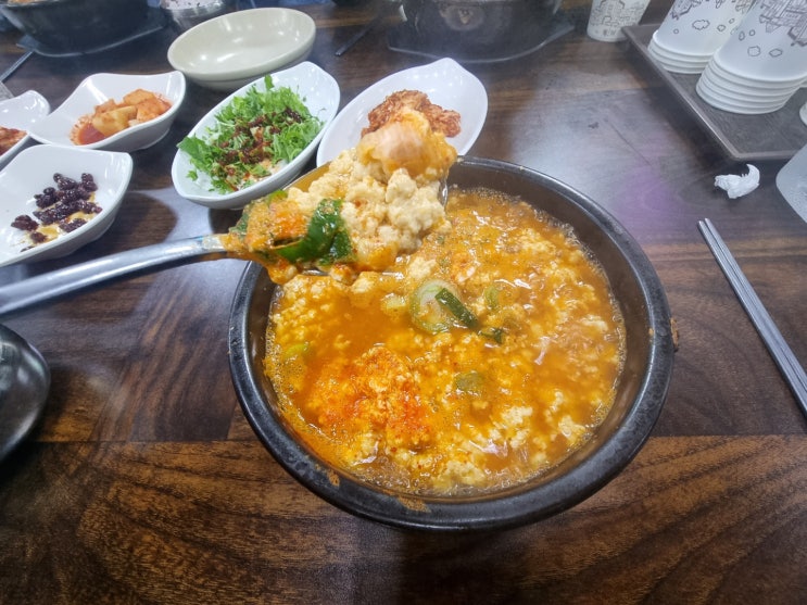  전라북도 완주 소양 맛집 순두부가 맛있는 원조화심두부