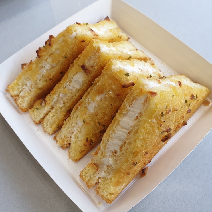  영천휴게소 백종원 맛남의광장 중화제육면 마늘토스트