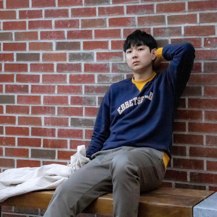  이벳필드 EBBETSFIELD 맨투맨으로 남자 봄 코디 내가 접수!