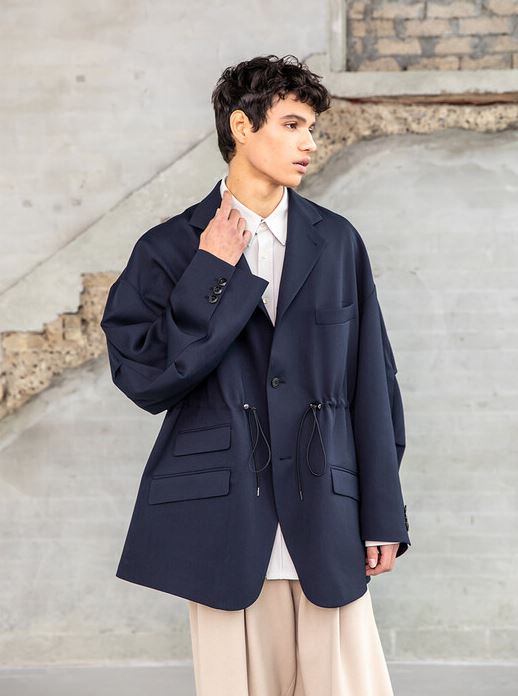  예쁜 봄 오버사이즈 자켓 추천! Bigin 2.0.2 Light Polyester Over Size String Jacket!