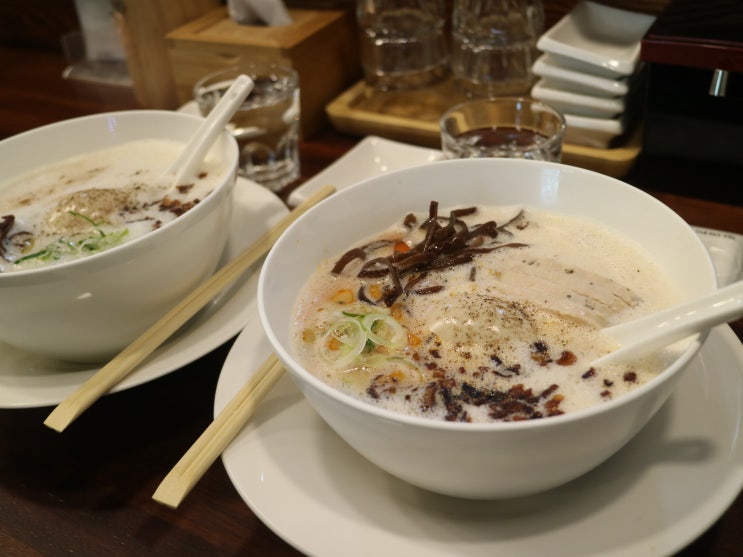  송리단길라멘 맛집 오레노라멘  : ) 일본라멘을 제대로 먹은날.