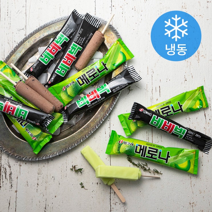 많이 찾는 빙그레 국가대표 아이스크림세트 비비빅 70ml + 메로나 75ml (냉동), 10세트(로켓배송) 좋아요 많이 찾는 빙그레 국가대표 아이스크림세트 비비빅 70ml + 메로나 75ml (냉동), 10세트(로켓배송) 좋아요