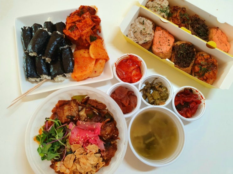  (일광신도시맛집) 바른손충무김밥 포장해서 먹어봤어요!