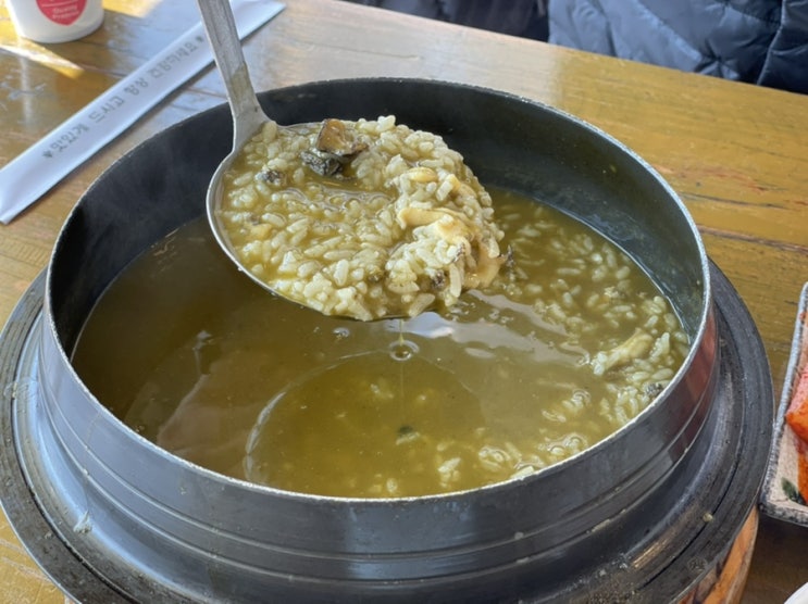  기장 연화리 밥집 해풍가마솥 전복죽맛집