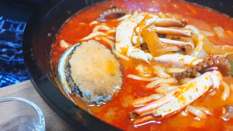  [인생 짬뽕 맛집] 게와 전복 그리고 낙지가 통으로 들어간 포천 송우해물짬뽕&왕돈까스