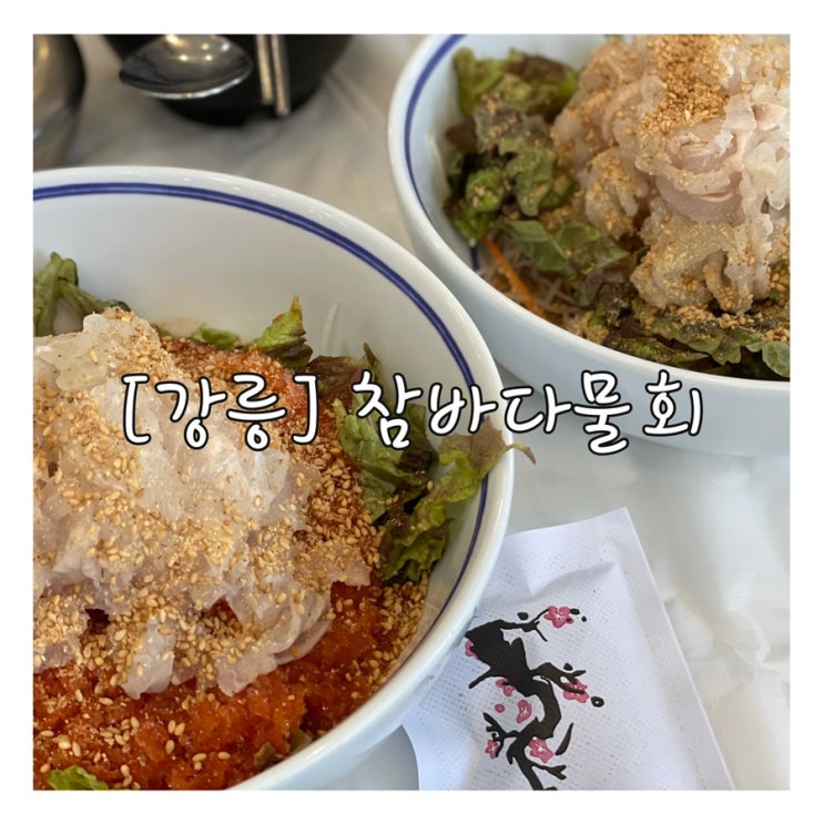[강릉] 우연히 찾아버린 맛집 &lsquo;참바다물회&rsquo;