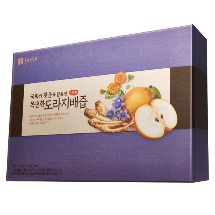 의외로 인기있는 종근당건강 국화와 황금을 함유한 목편한 스틱형 도라지배즙, 10ml, 30개입(로켓배송) 좋아요 의외로 인기있는 종근당건강 국화와 황금을 함유한 목편한 스틱형 도라지배즙, 10ml, 30개입(로켓배송) 좋아요