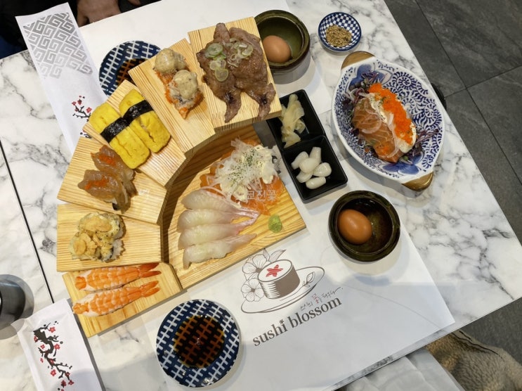  [신중동데이트/중동센트럴파크푸르지오맛집] 스시블라썸 커플세트 맛.가성비 대박~!
