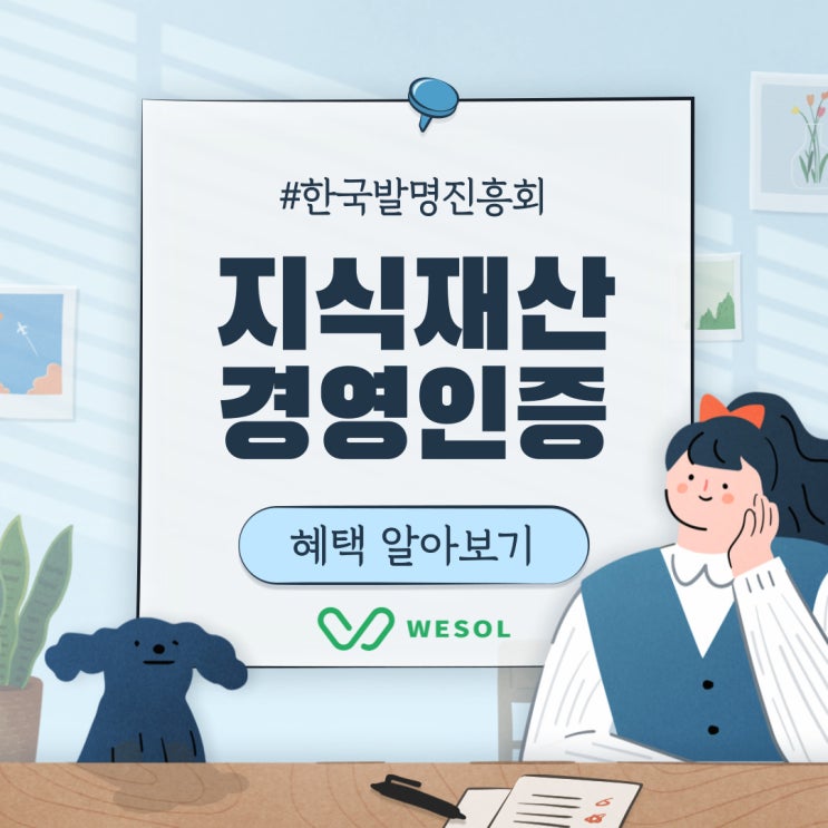  지식재산경영인증 혜택과 획득 방법을 알아봐요