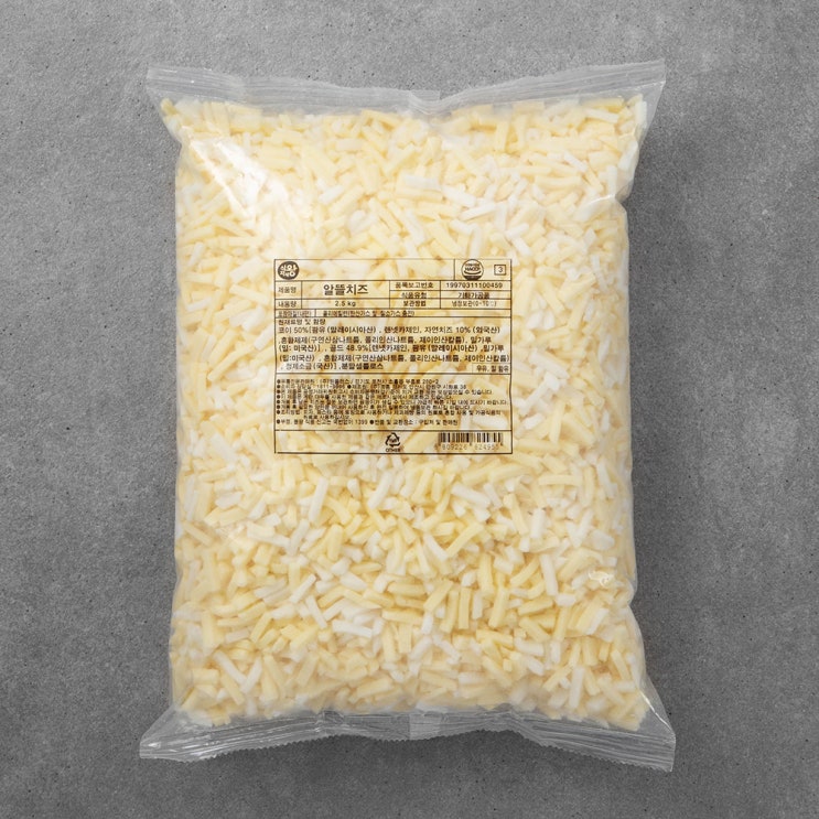 인기 많은 식자재왕 알뜰 치즈, 2.5kg, 1개(로켓배송) 추천해요 인기 많은 식자재왕 알뜰 치즈, 2.5kg, 1개(로켓배송) 추천해요