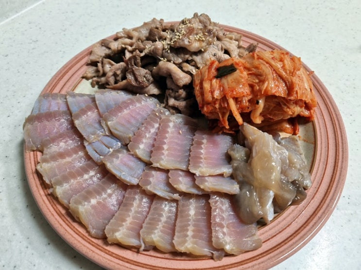  국내산홍어 택배 목포대한수산 홍어삼합 만들기