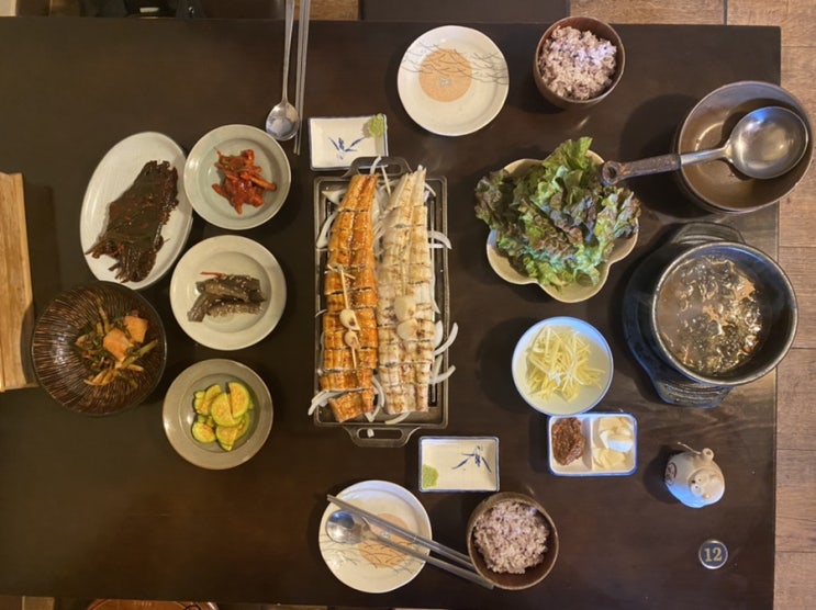  구리 워커힐 우미관에서 장어정식으로 몸보신해요!