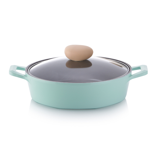 핵가성비 좋은 네오플램 캐럿 전골냄비 + 유리뚜껑, 폭 240mm x 높이 70mm, 프레쉬그린(로켓배송) ··· 핵가성비 좋은 네오플램 캐럿 전골냄비 + 유리뚜껑, 폭 240mm x 높이 70mm, 프레쉬그린(로켓배송) ···
