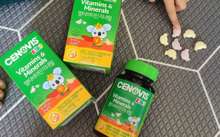 세노비스키즈 멀티비타민으로 아이들 갬기뚝!건강챙기기