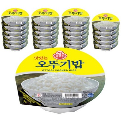 인기있는 오뚜기 맛있는 오뚜기밥 210g*24개 (박스), 60개, 210g 추천합니다