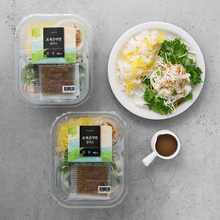 핵가성비 좋은 팜에이트 초계 곤약면 샐러드, 245g, 2팩(로켓배송) 추천해요 핵가성비 좋은 팜에이트 초계 곤약면 샐러드, 245g, 2팩(로켓배송) 추천해요