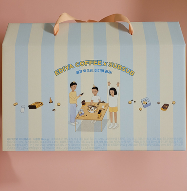  과자 먹으러 이디야 과자