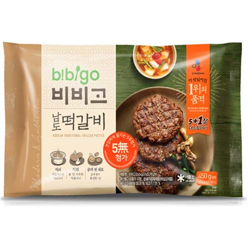 핵가성비 좋은 (냉동)비비고 남도떡갈비, 1개, 비비고 남도떡갈비375g+75g 추천해요