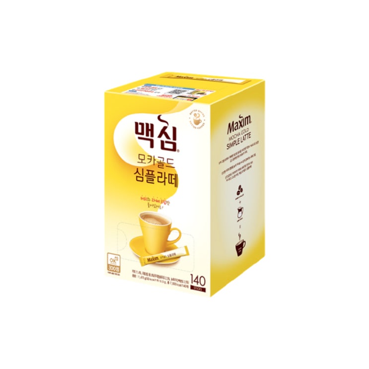 가성비갑 맥심 모카골드 심플라떼 커피믹스 스틱 140T 추천합니다 가성비갑 맥심 모카골드 심플라떼 커피믹스 스틱 140T 추천합니다