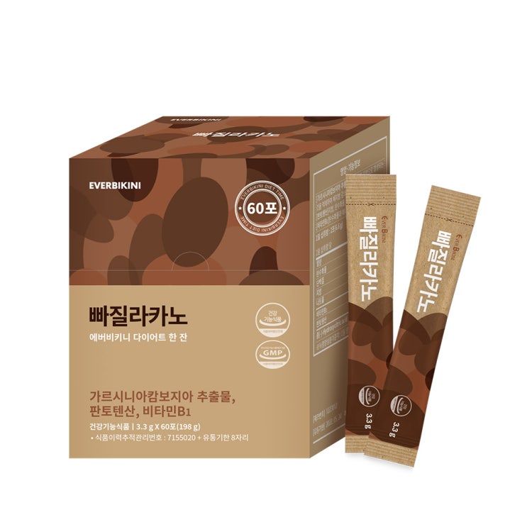 최근 인기있는 에버비키니 가르시니아 빠질라카노 커피맛, 3.3g, 60개입(로켓배송) 좋아요 최근 인기있는 에버비키니 가르시니아 빠질라카노 커피맛, 3.3g, 60개입(로켓배송) 좋아요