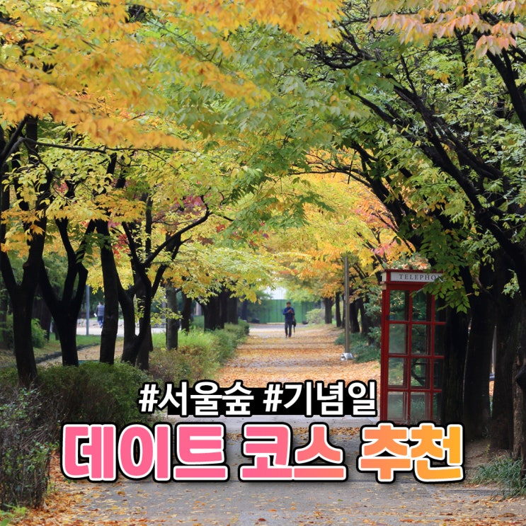  [데이트 코스] 서울숲