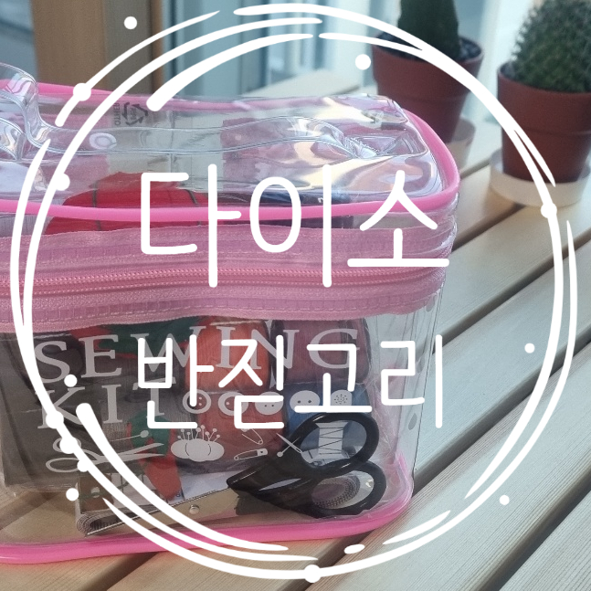  다이소 반짇고리 삼천원 세트 바느질세트