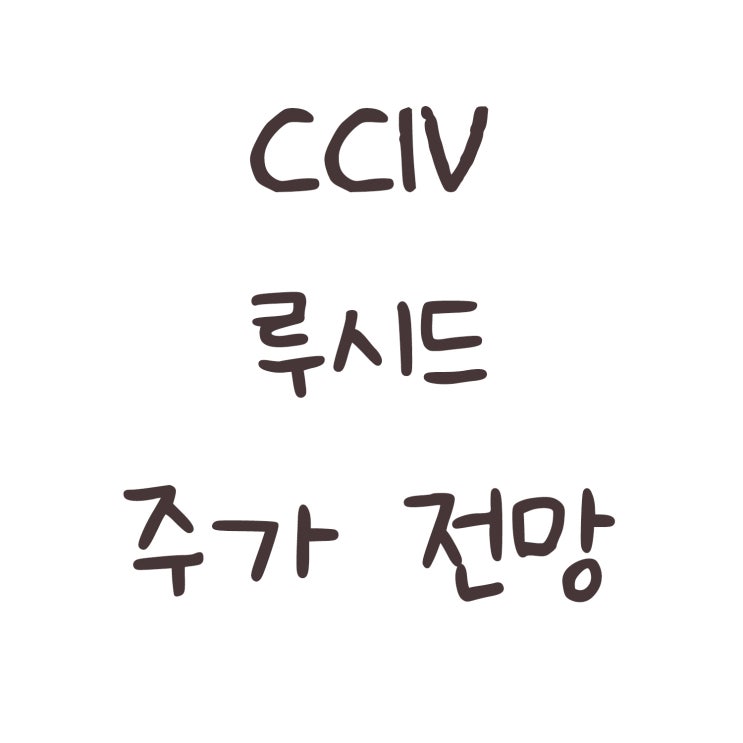  CCIV 루시드(Lucid) 급락, 주가 전망