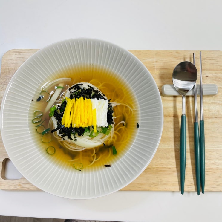  [잔치국수만들기] 쫀찌 아빠의 멸치잔치국수 특별레시피!