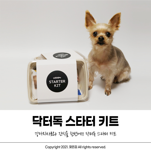 강아지사료 닥터독 스타터 키트로 시작해보세요! 강아지사료 닥터독 스타터 키트로 시작해보세요!