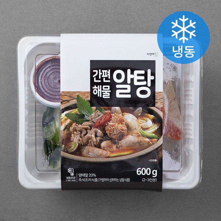 가성비 뛰어난 자연에찬 간편 해물 알탕 (냉동), 600g, 1개(로켓배송) ··· 가성비 뛰어난 자연에찬 간편 해물 알탕 (냉동), 600g, 1개(로켓배송) ···