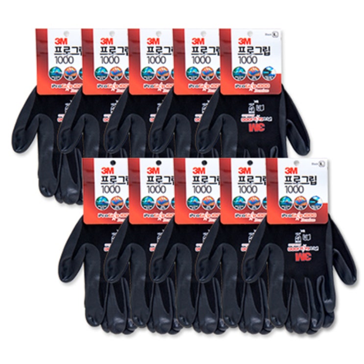 잘팔리는 3M 프로그립 1000 다목적 장갑 L 블랙, 10개입(로켓배송) 추천해요 잘팔리는 3M 프로그립 1000 다목적 장갑 L 블랙, 10개입(로켓배송) 추천해요