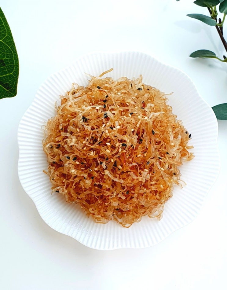  초간단요리 밑반찬,도시락반찬메뉴 오징어실채볶음