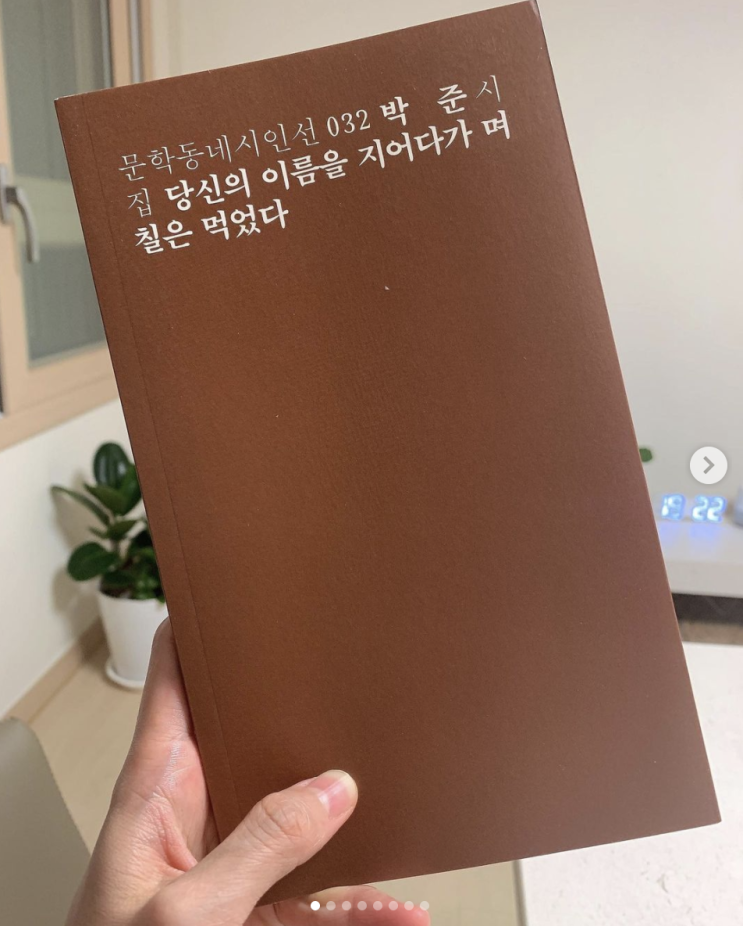  당신의 이름을 지어다가 며칠은 먹었다 - 박준