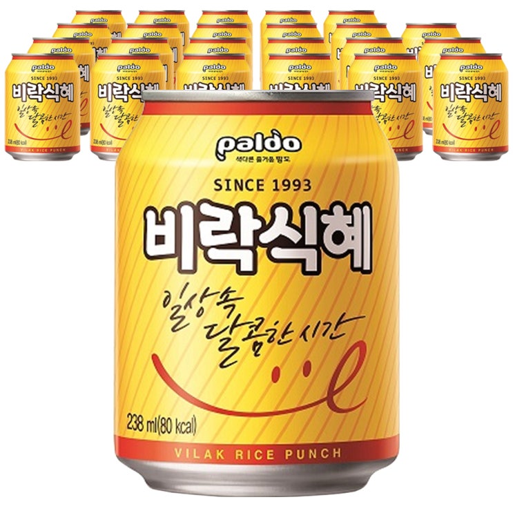 많이 찾는 팔도 비락식혜, 238ml, 24개 ···